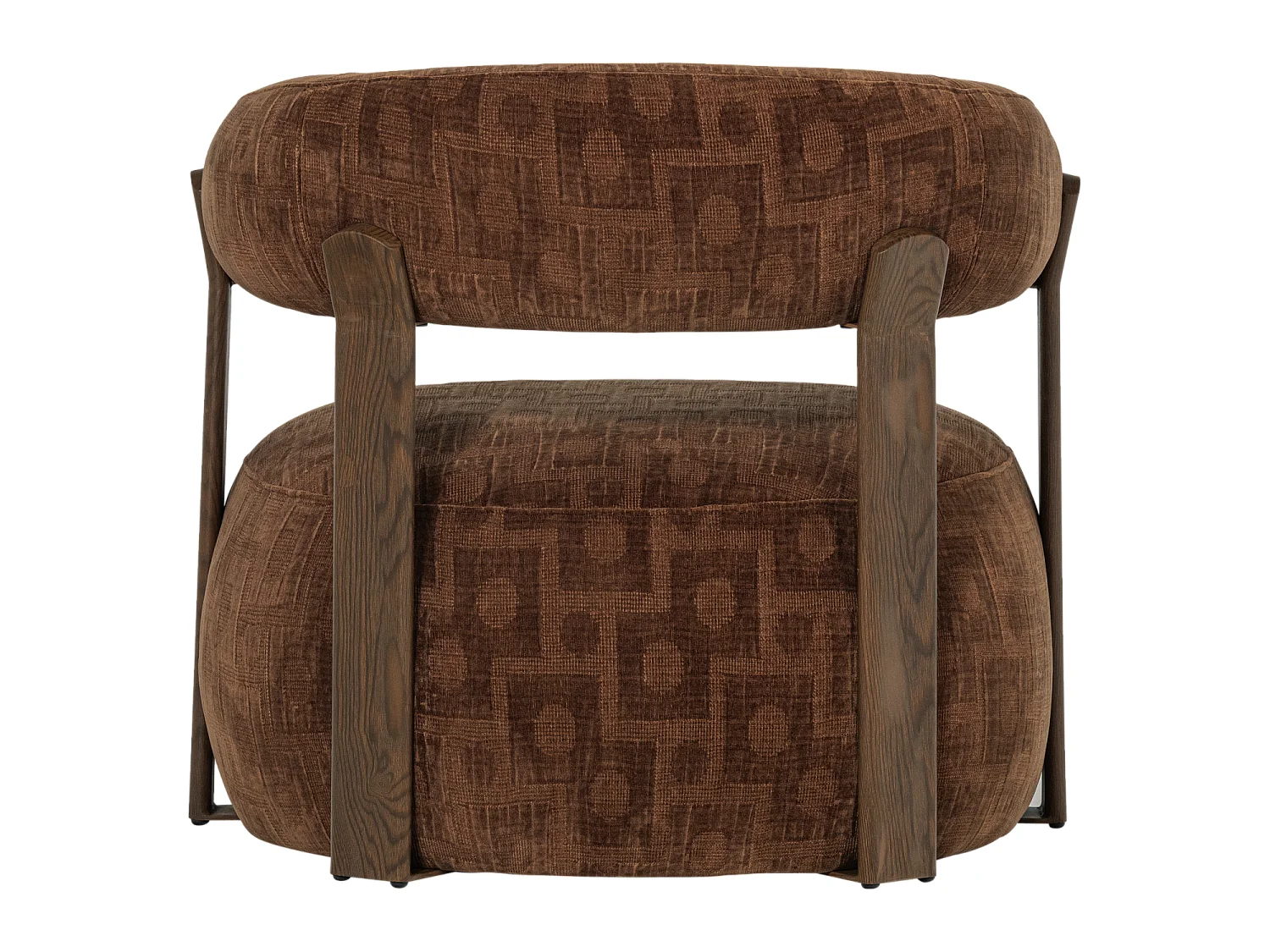 Fauteuil en tissu structuré FOON