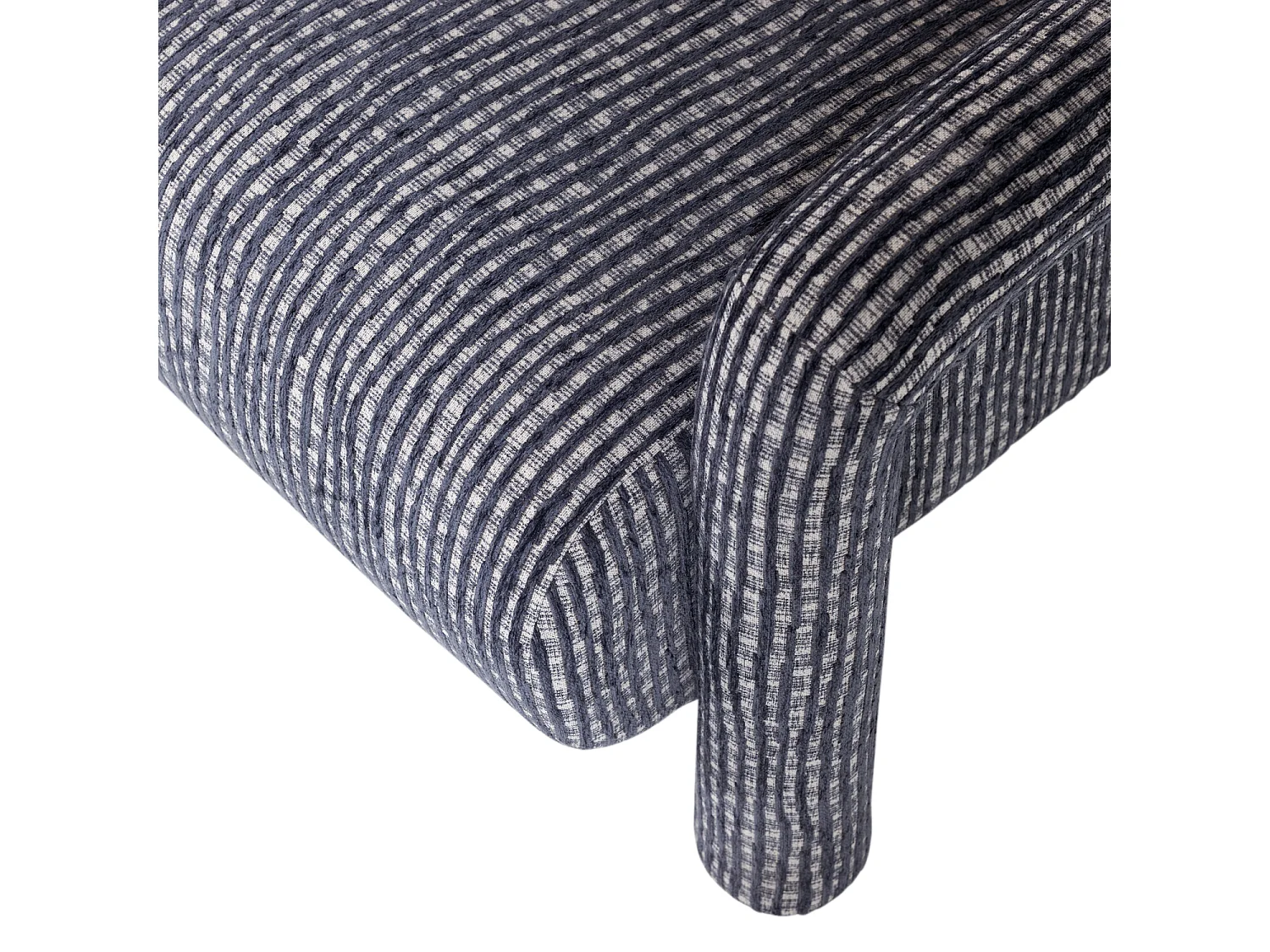 Fauteuil en tissu avec dessin LENNY