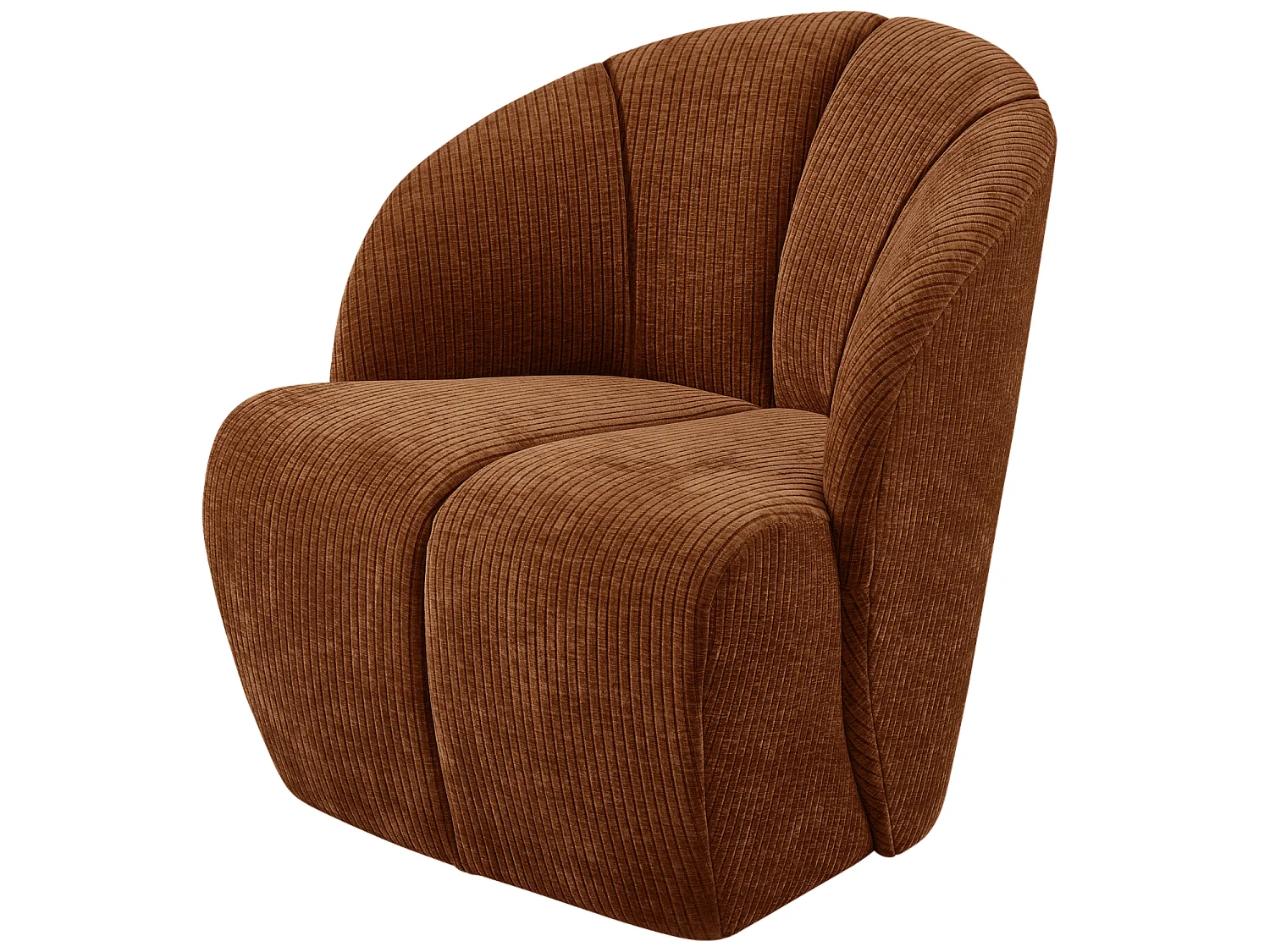 Fauteuil pivotant en coton MOJO