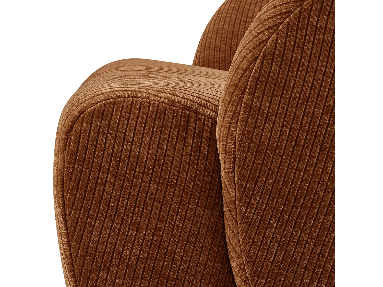 Fauteuil pivotant en coton MOJO