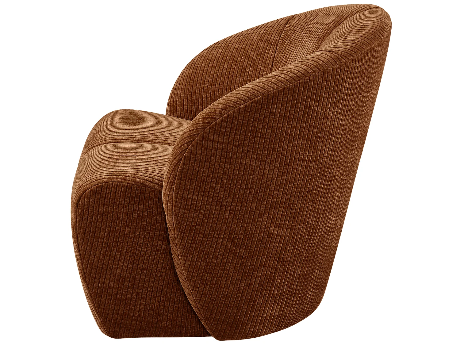 Fauteuil pivotant en coton MOJO