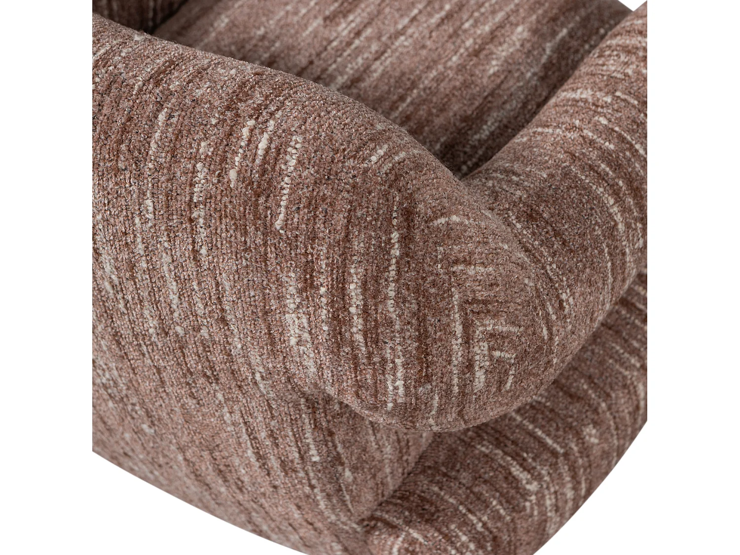Fauteuil en chenille FOLKE