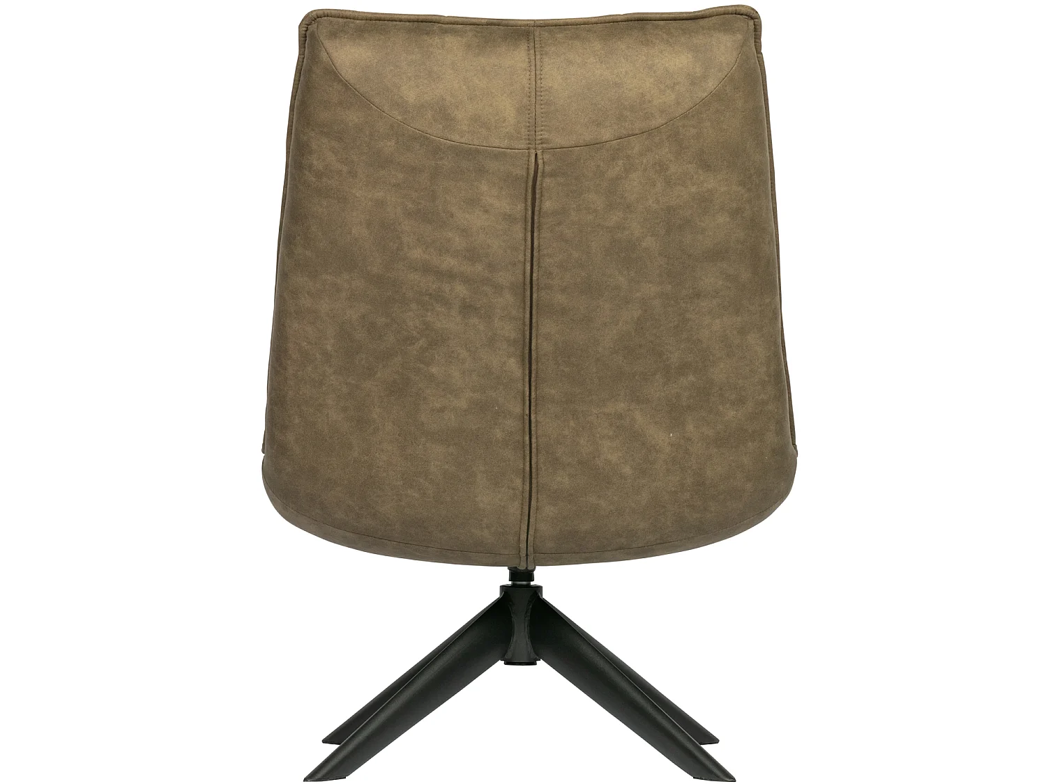 Fauteuil rotatif en aspect cuir JOUKE