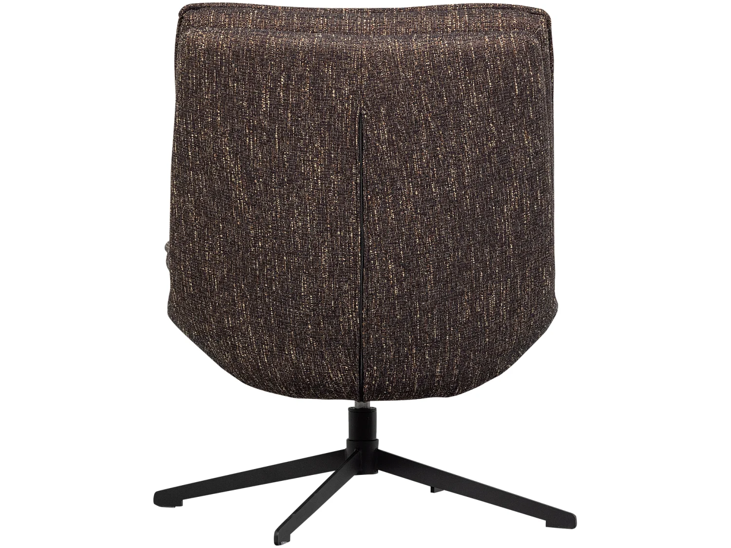 Fauteuil pivotant en tissu mélangé MILARO