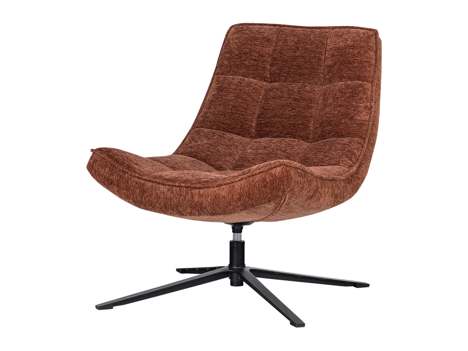 Fauteuil pivotante en chenille MAUDI