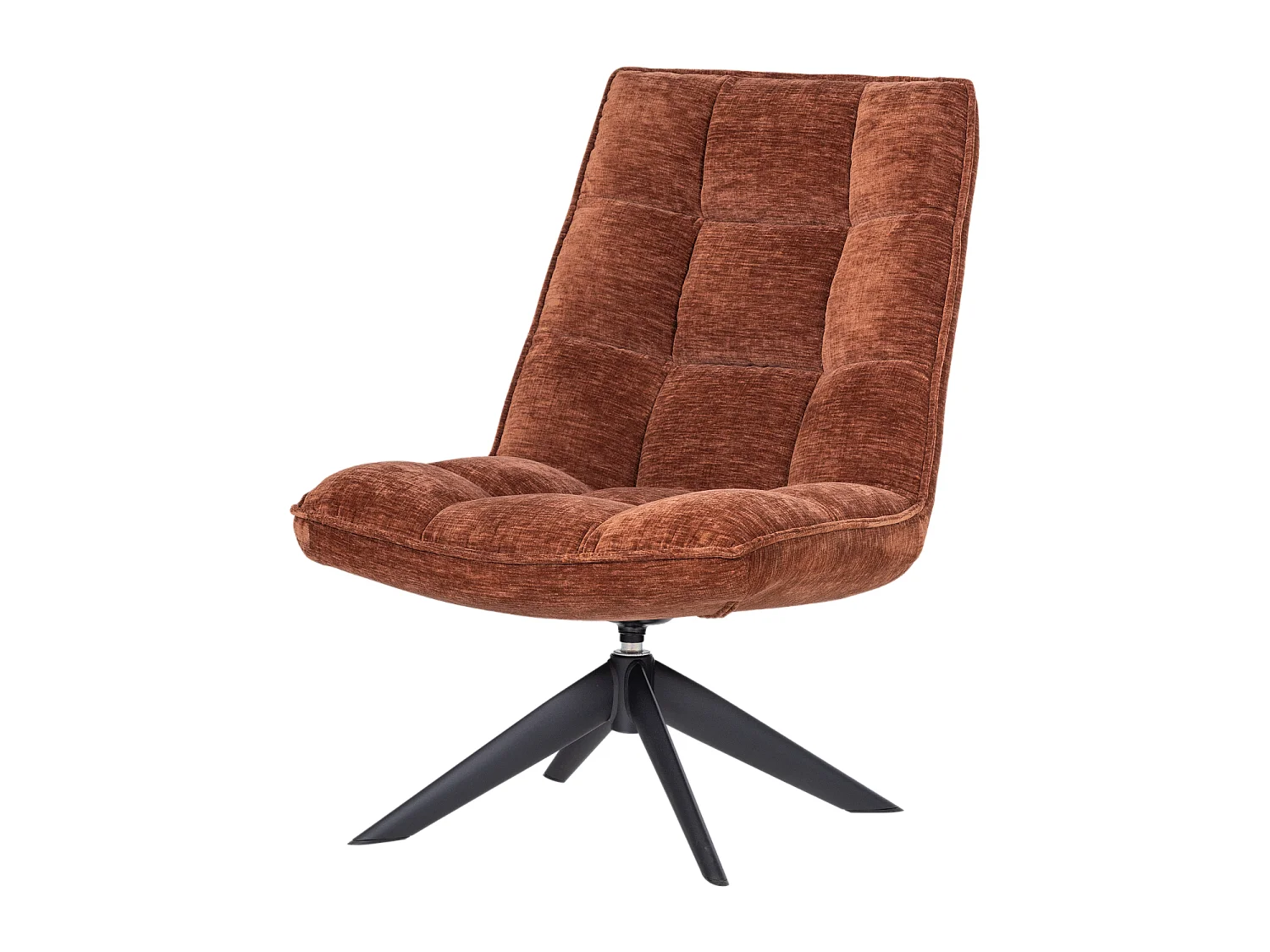 Fauteuil pivotante en chenille JOUKE