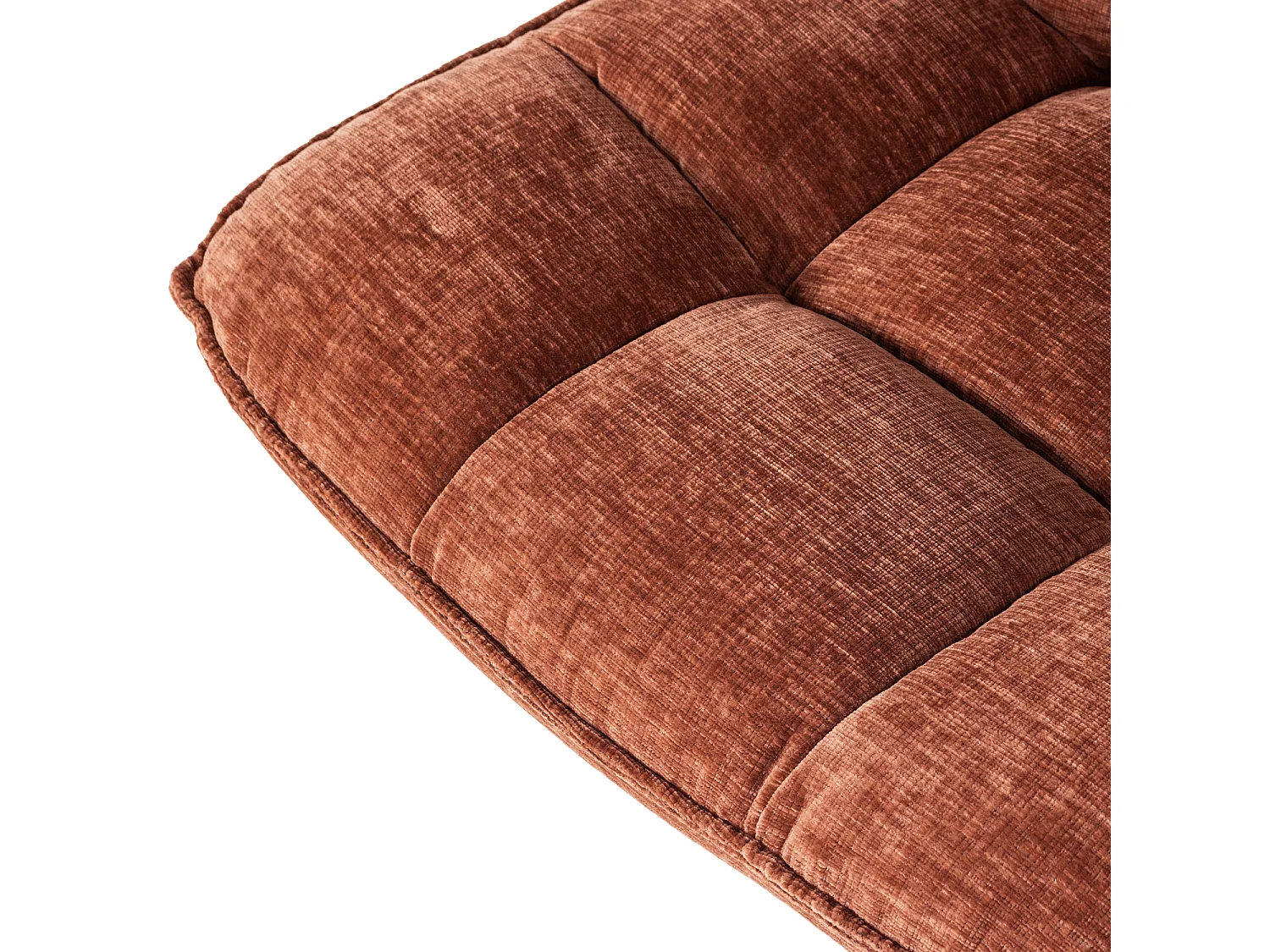 Fauteuil pivotante en chenille JOUKE