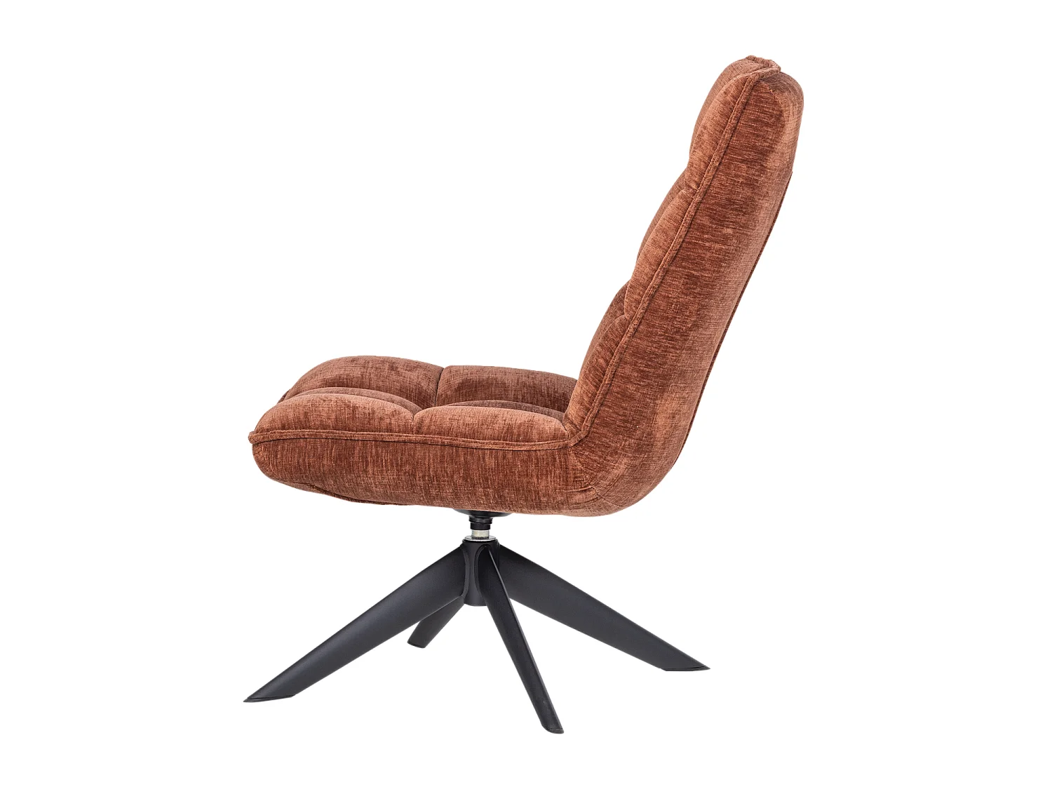 Fauteuil pivotante en chenille JOUKE