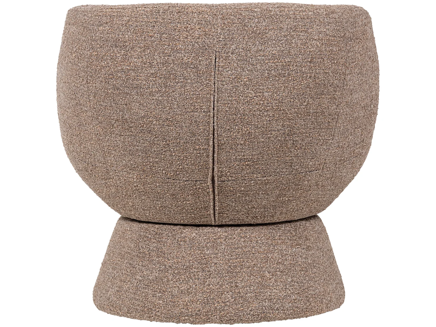 Fauteuil pivotant en tissu mélangé SHUFFLE