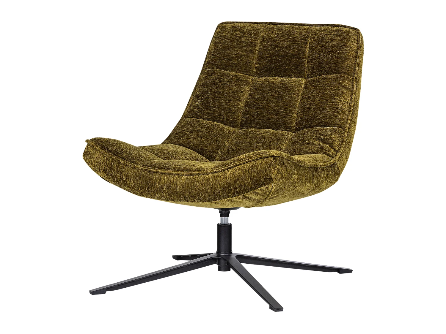Fauteuil pivotante en chenille MAUDI
