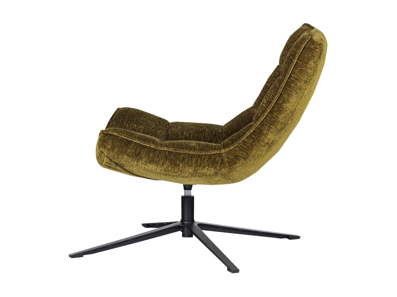 Fauteuil pivotante en chenille MAUDI