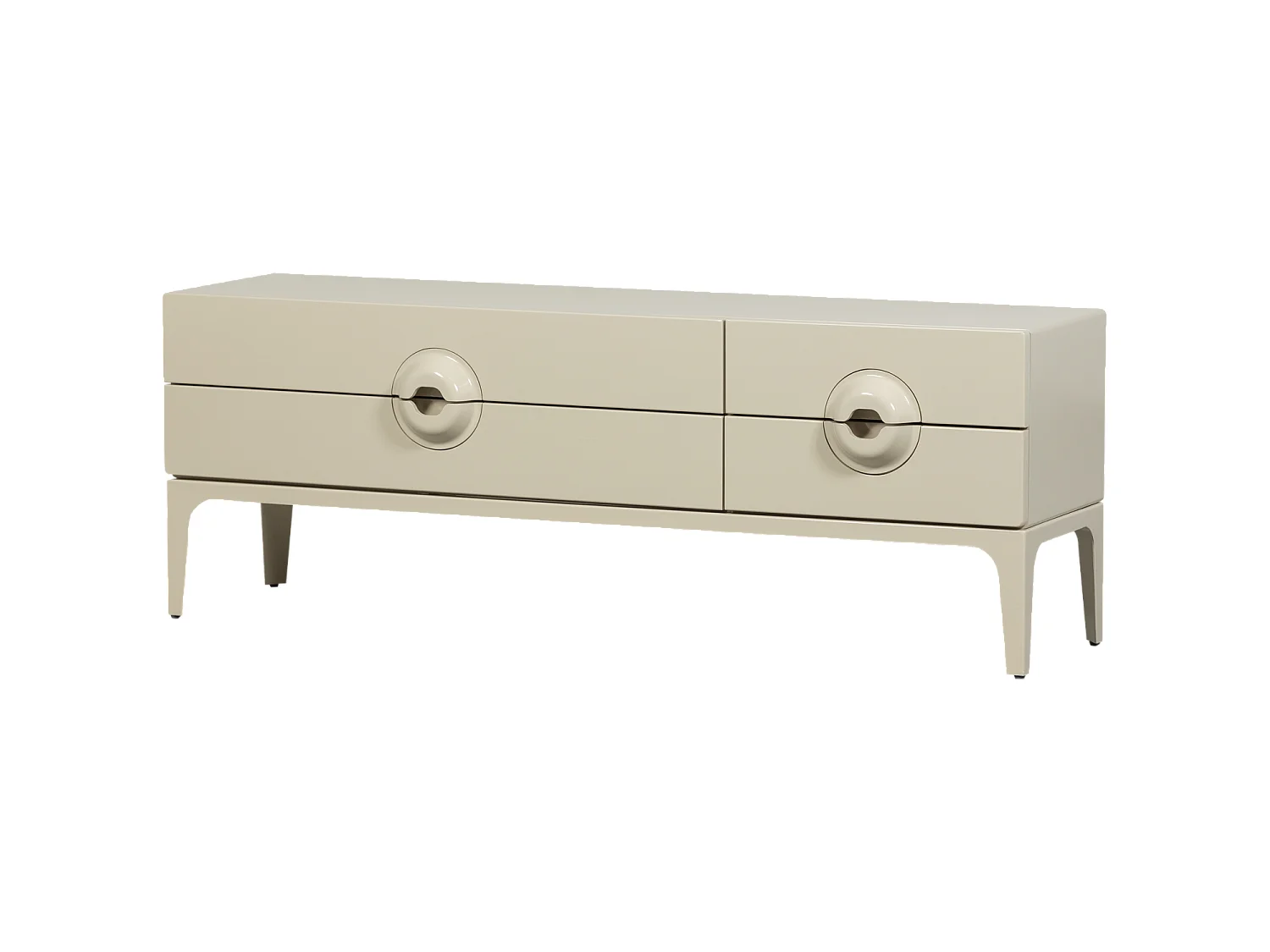 Meuble tv en bois d'eucalyptus MERGE
