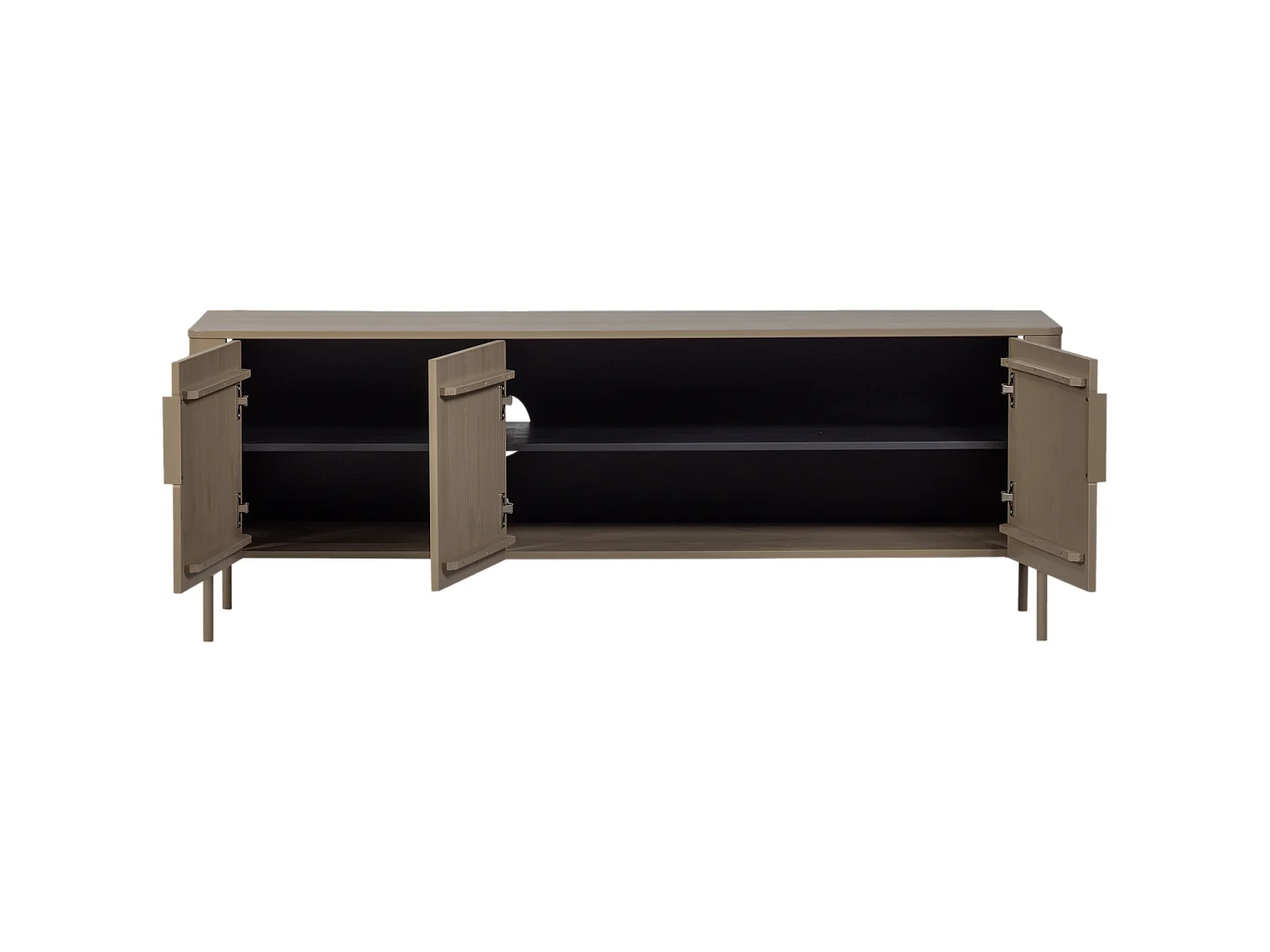 Meuble tv en pin 154 cm GUNNAR