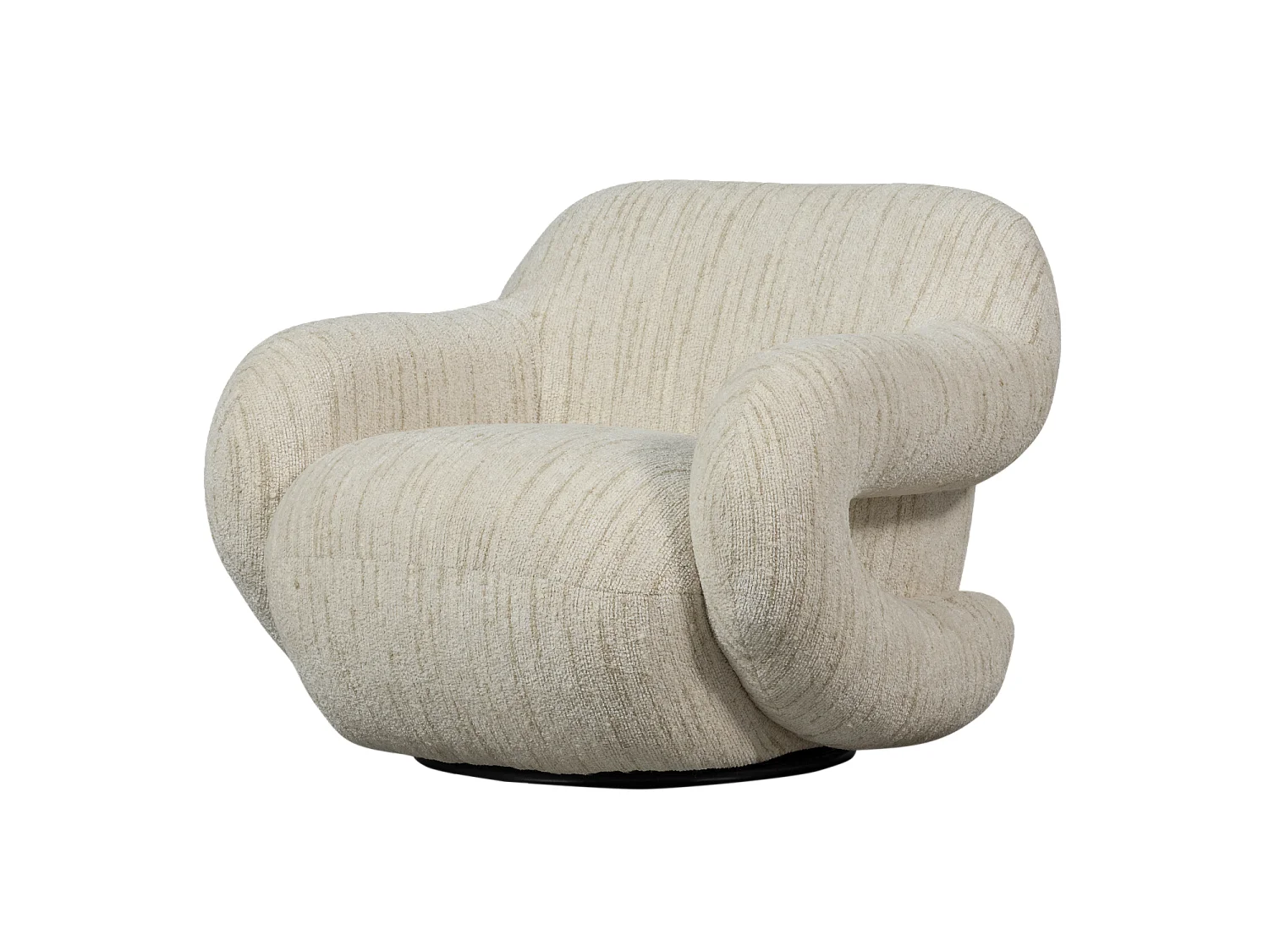 Fauteuil en chenille FOLKE
