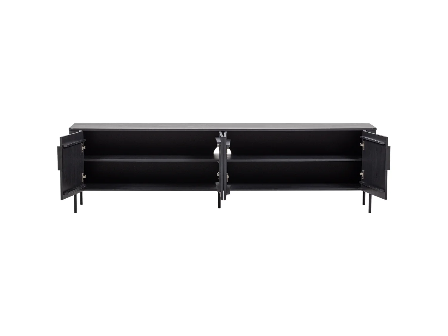 Meuble tv en pin 200 cm GUNNAR
