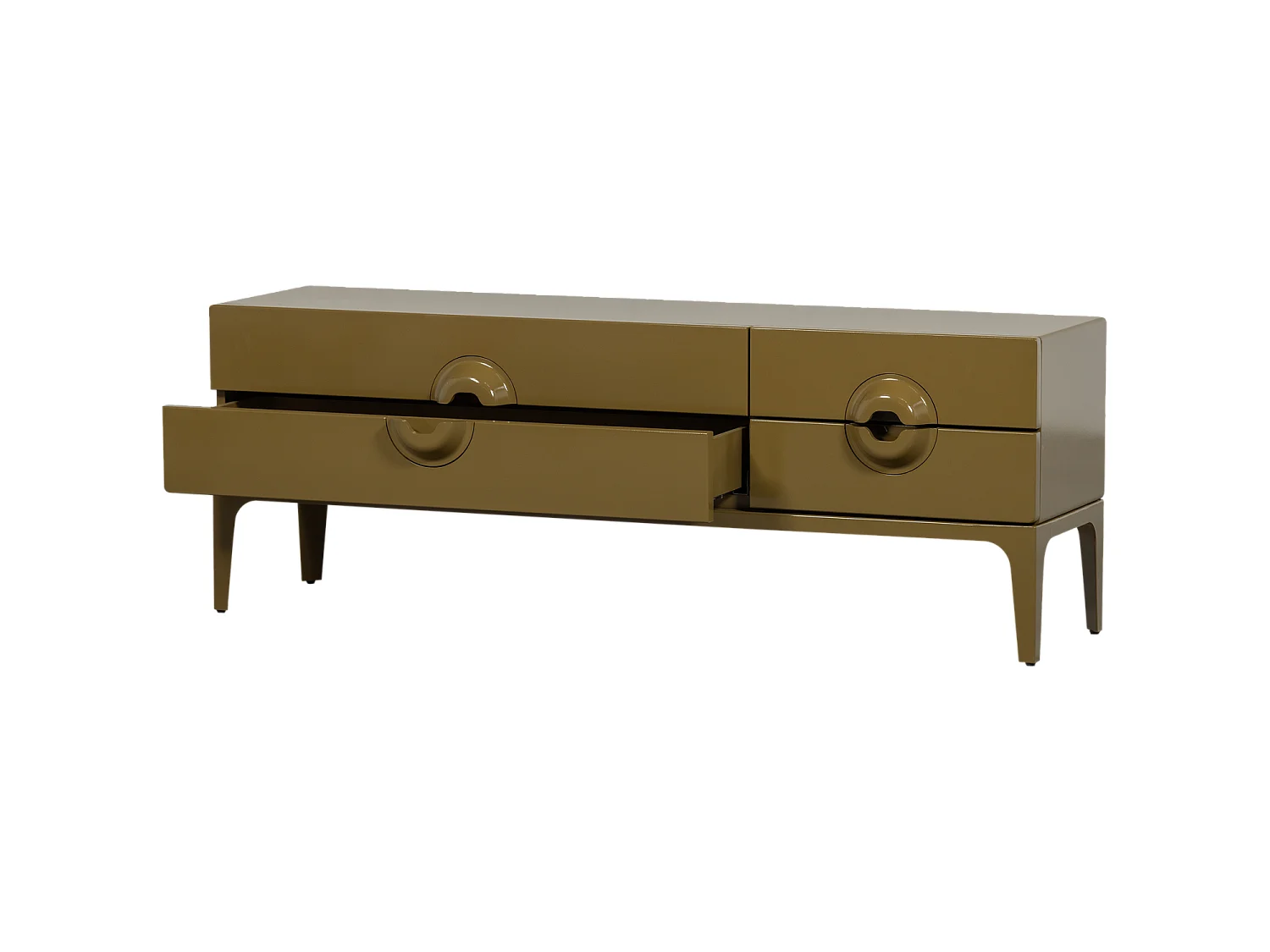 Meuble tv en bois d'eucalyptus MERGE