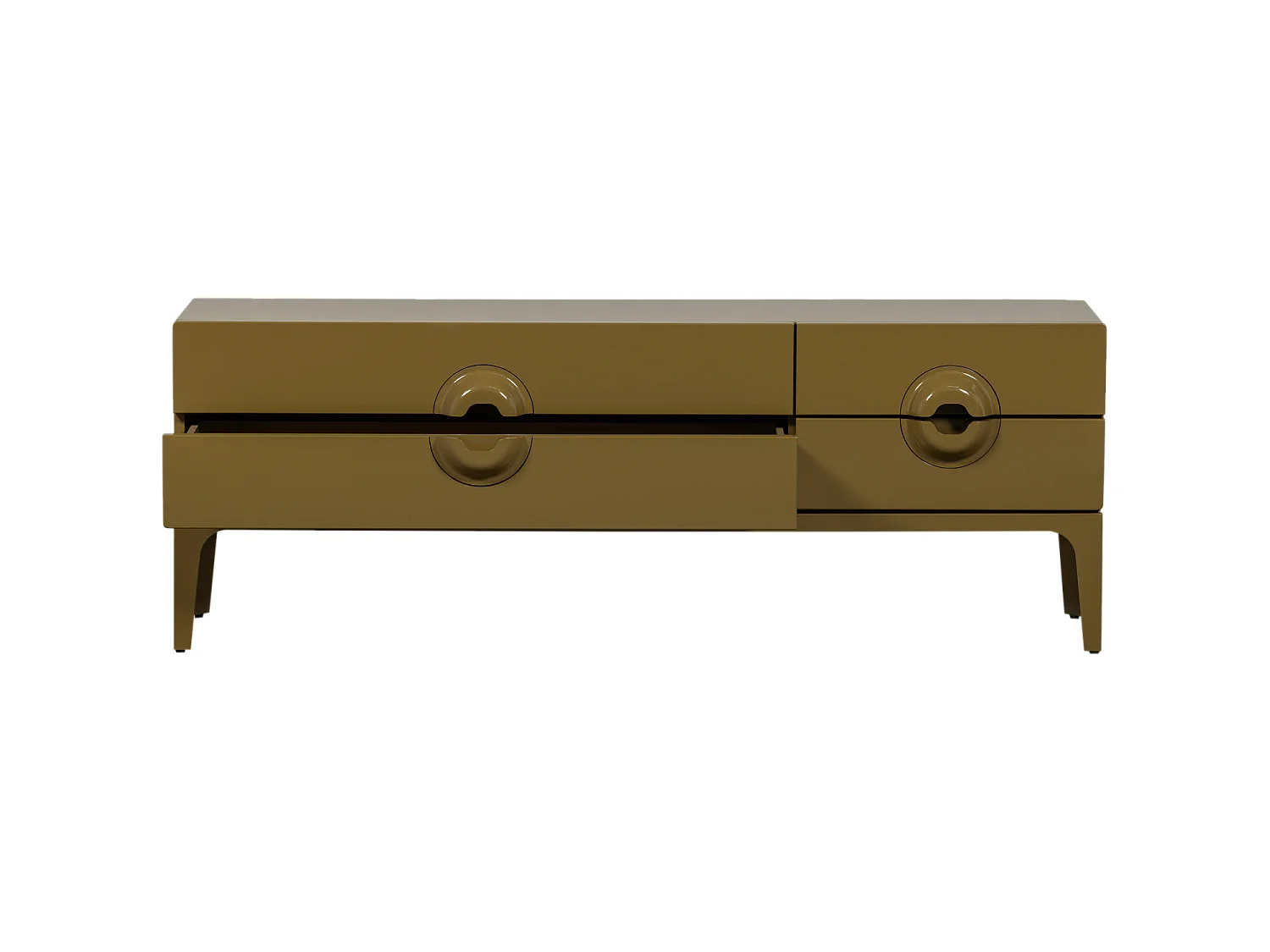 Meuble tv en bois d'eucalyptus MERGE