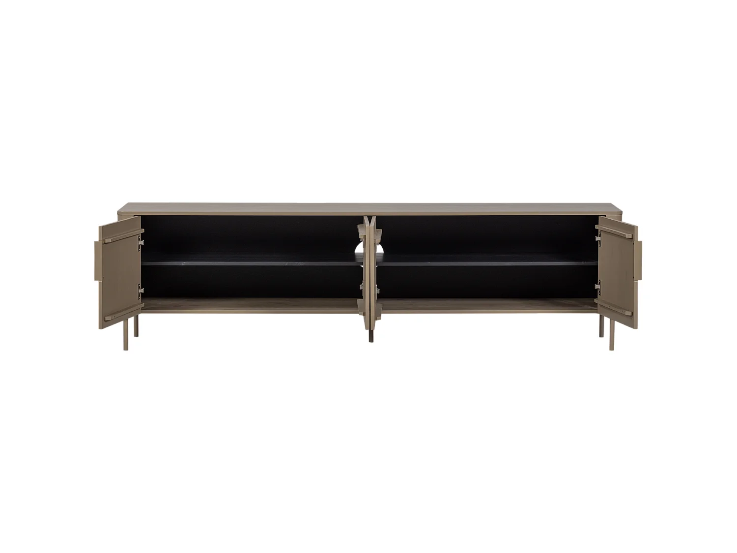 Meuble tv en pin 200 cm GUNNAR