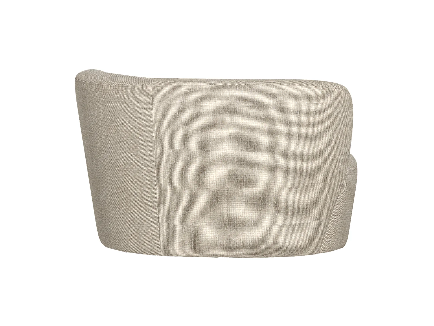 Canapé de jardin d'angle droit STONE