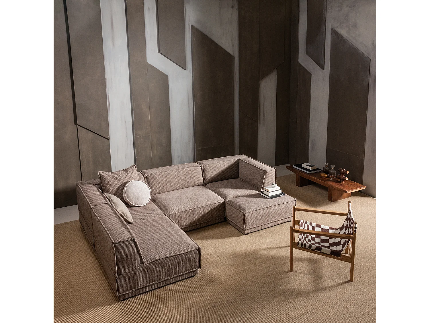Fauteuil en bois d'acacia ZANO