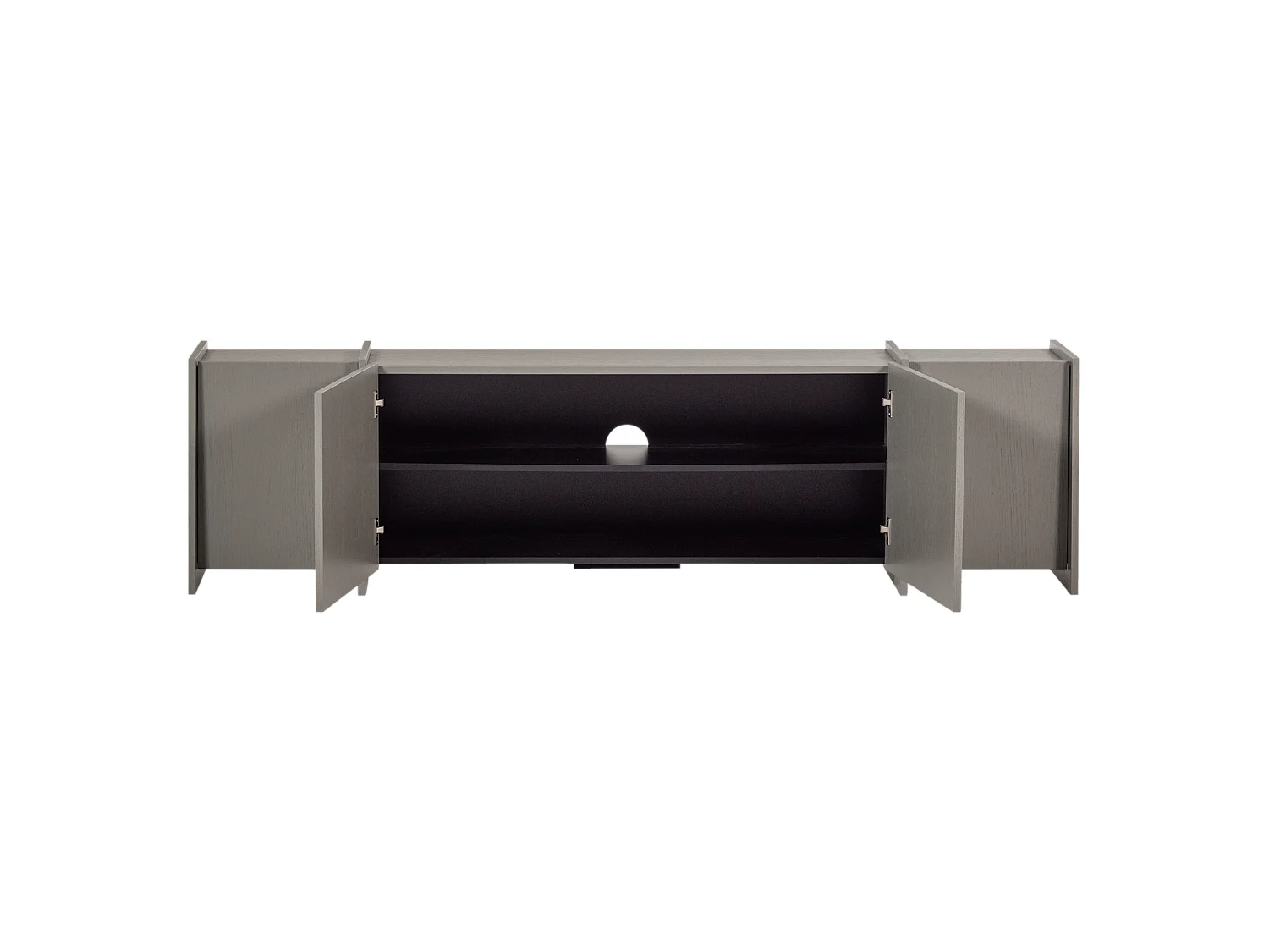 Meuble Tv en placage frêne L200 BROCK