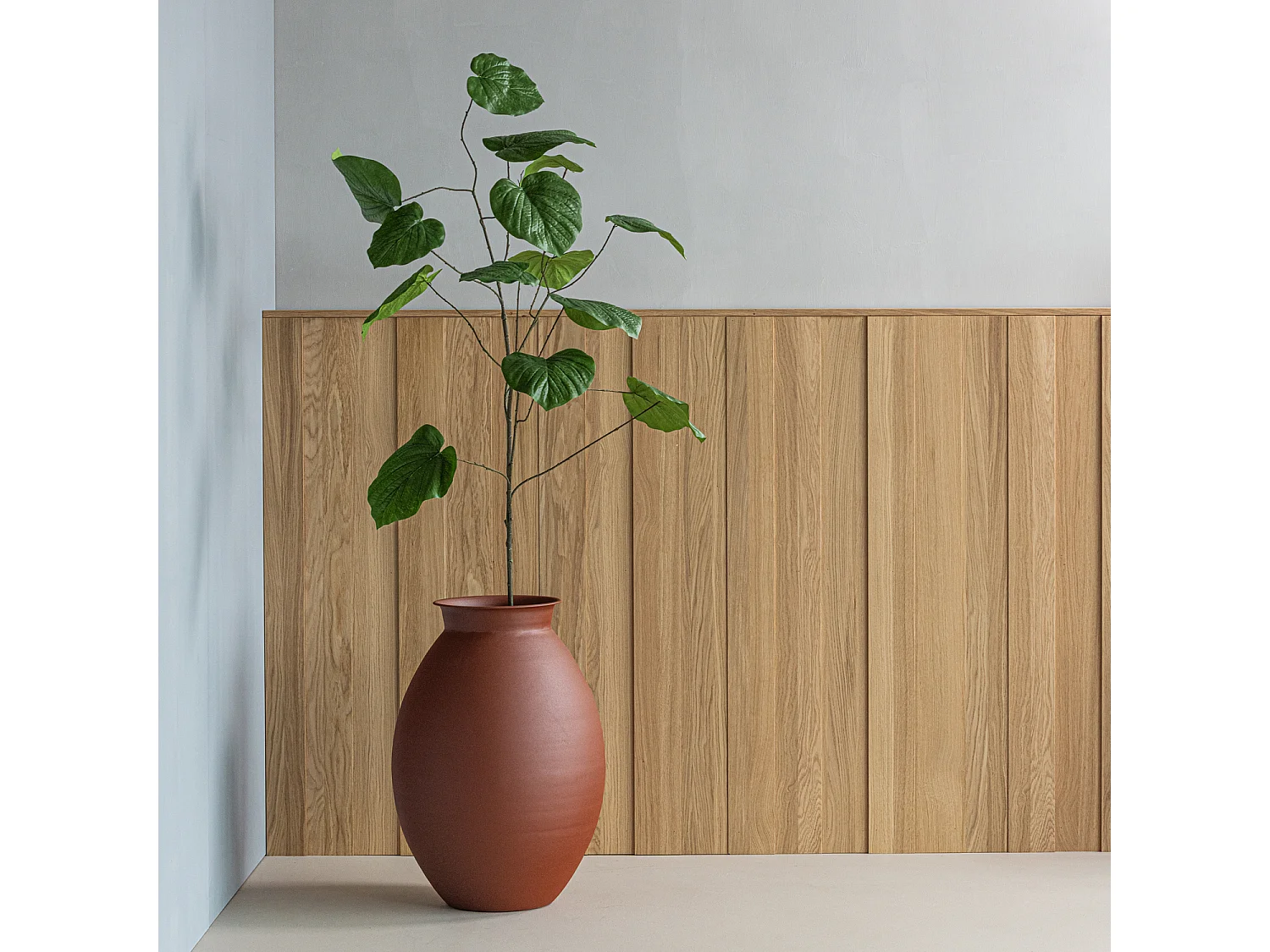 Vase XXL en métal CARO