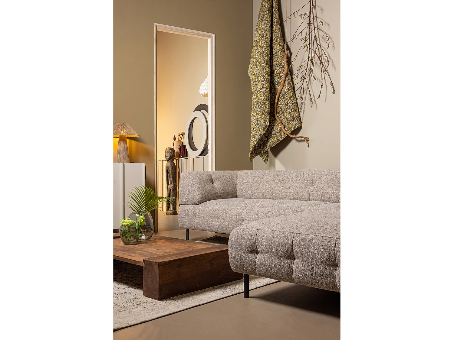 Tapis en polyester et coton ERIC