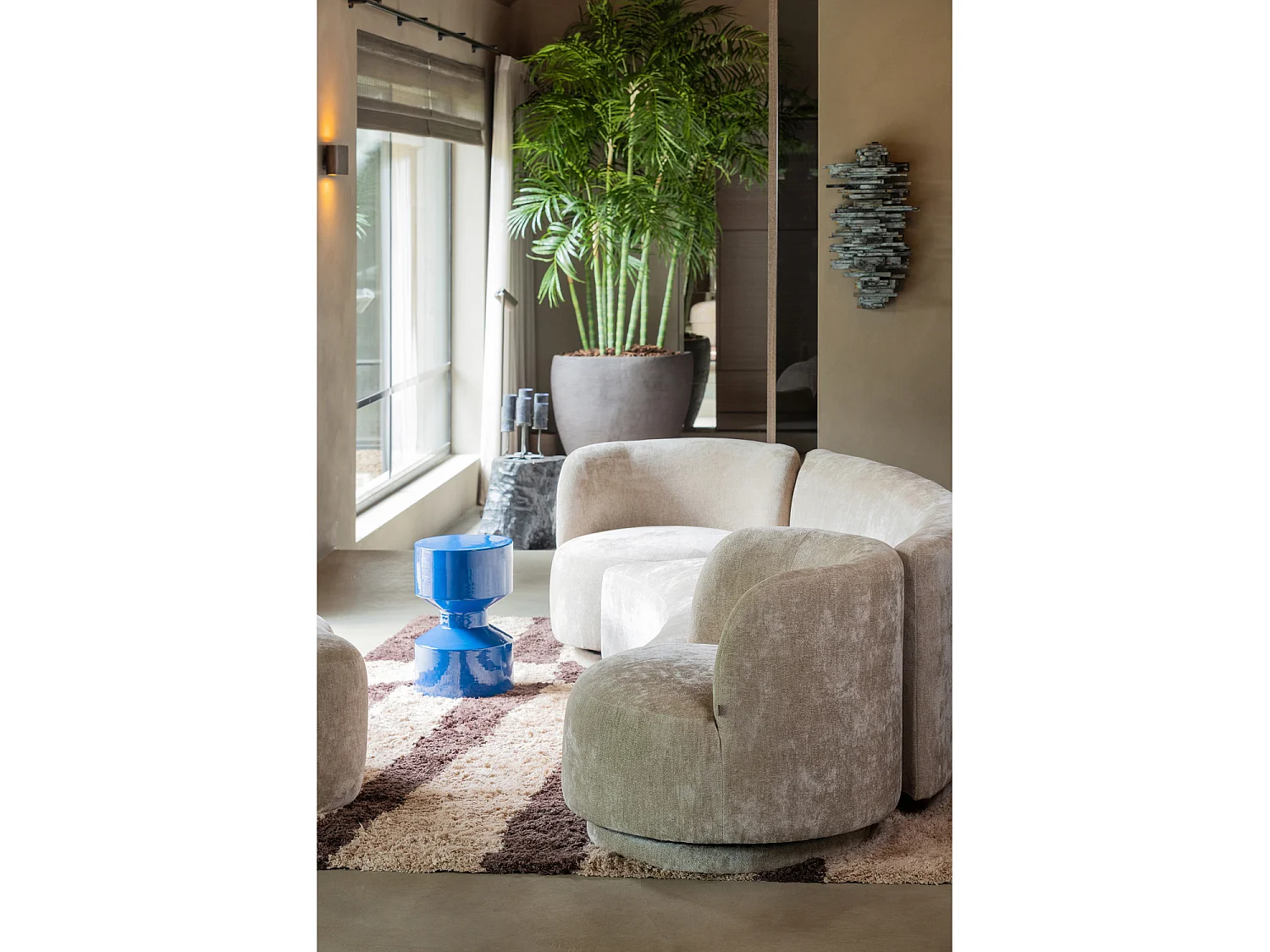 Tapis design en polyester FAFA