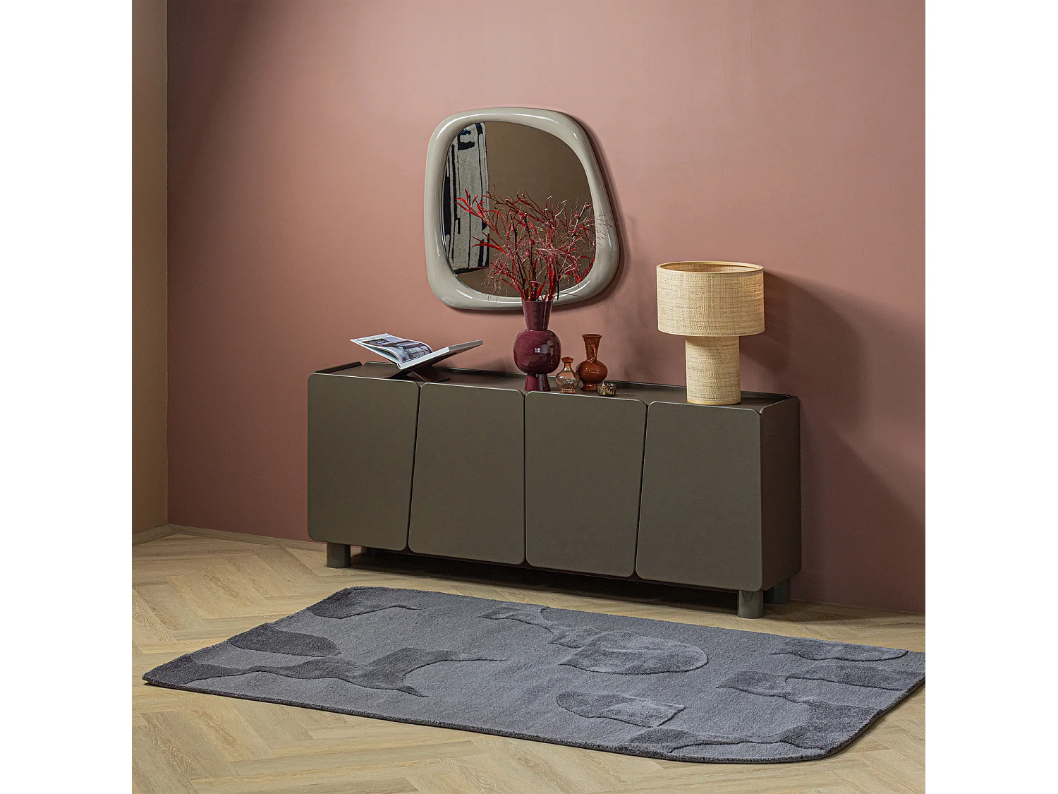 Tapis en laine et coton LIVO