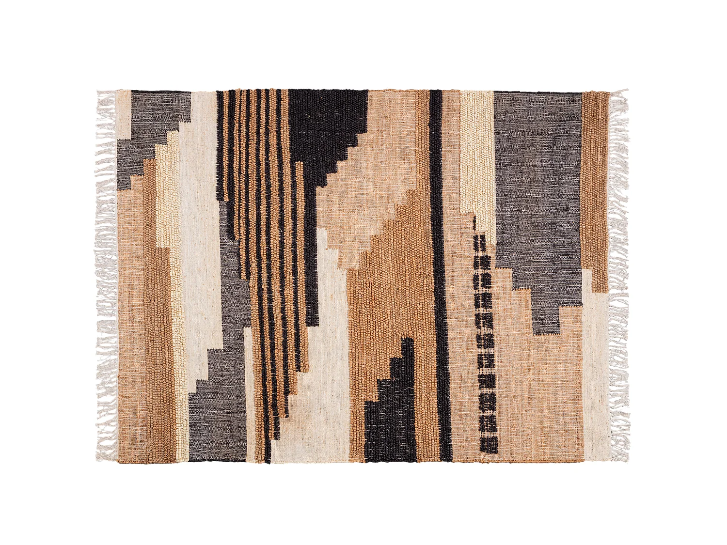Tapis en jute et coton LIBERAL