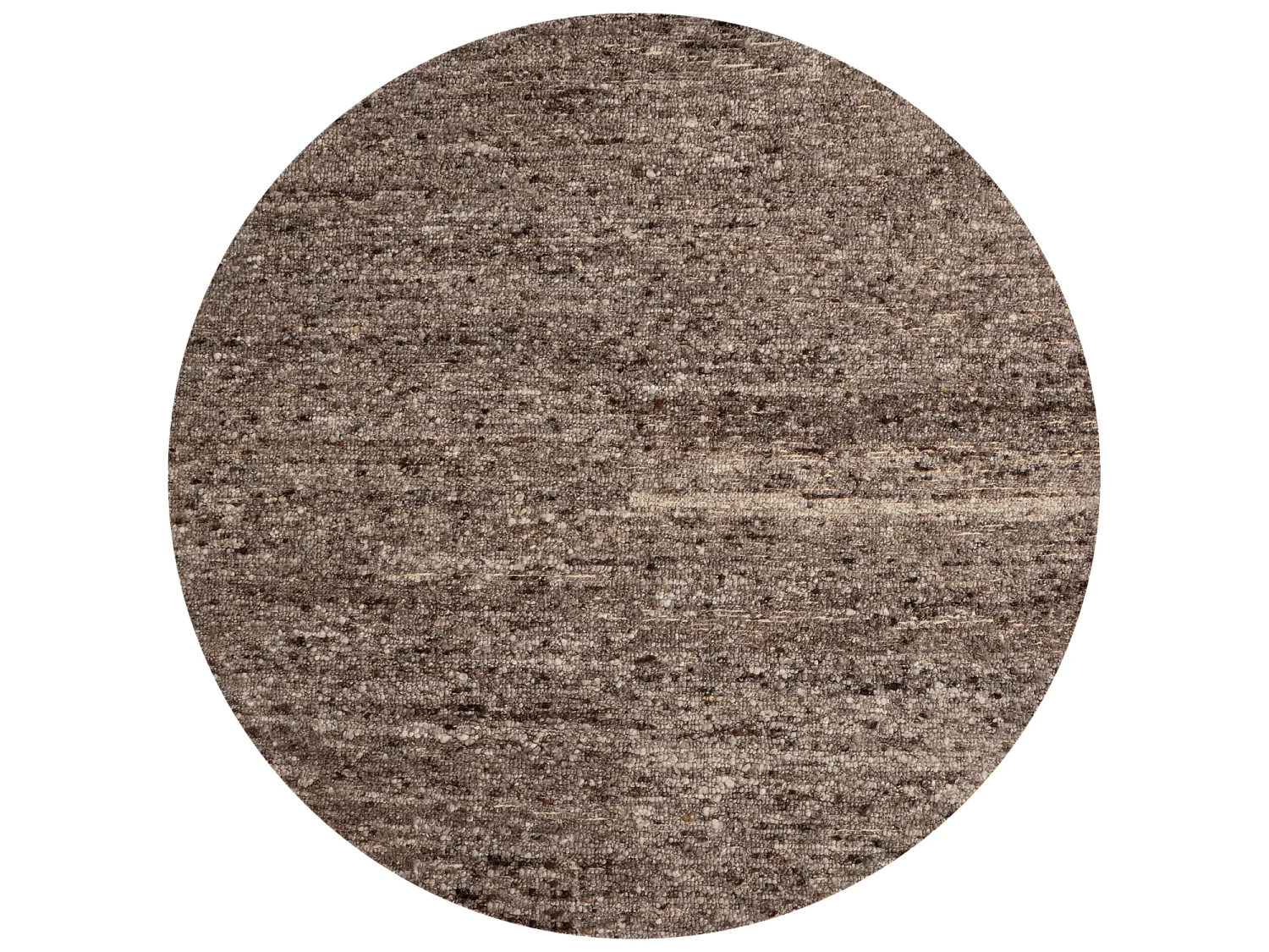 Tapis rond en laine melange EFIA