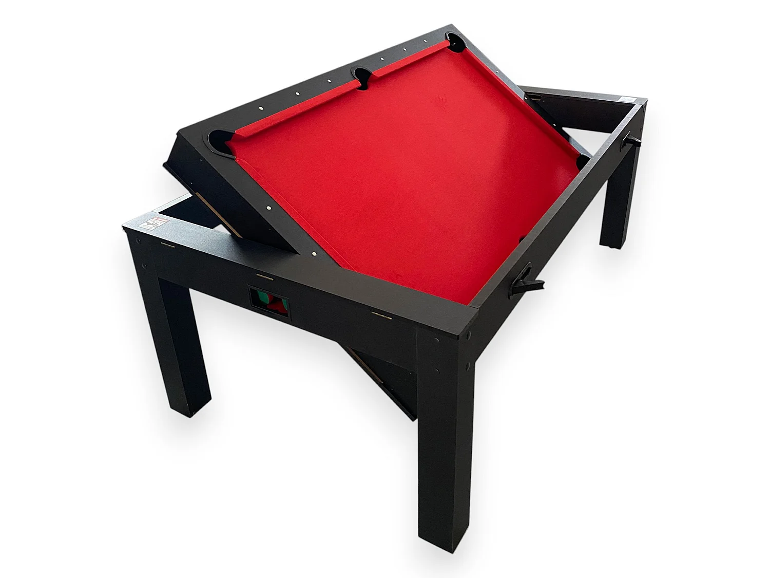 7FT 3-in-1 Multi Game Table Pool, Air Hockey & Ping Pong – Strike