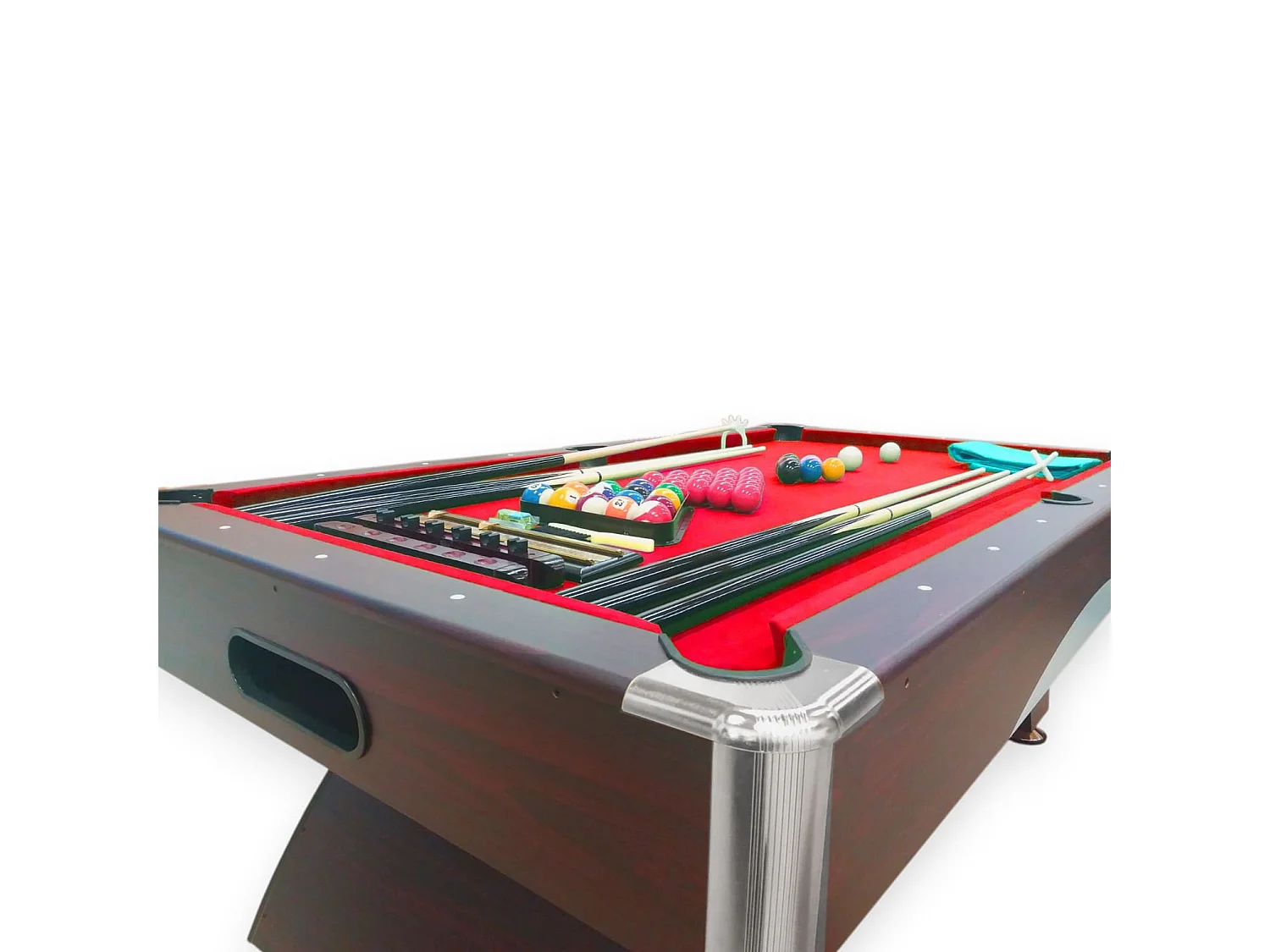 7FT Pool Table Modern Billiard Full Accessories – Napoleone