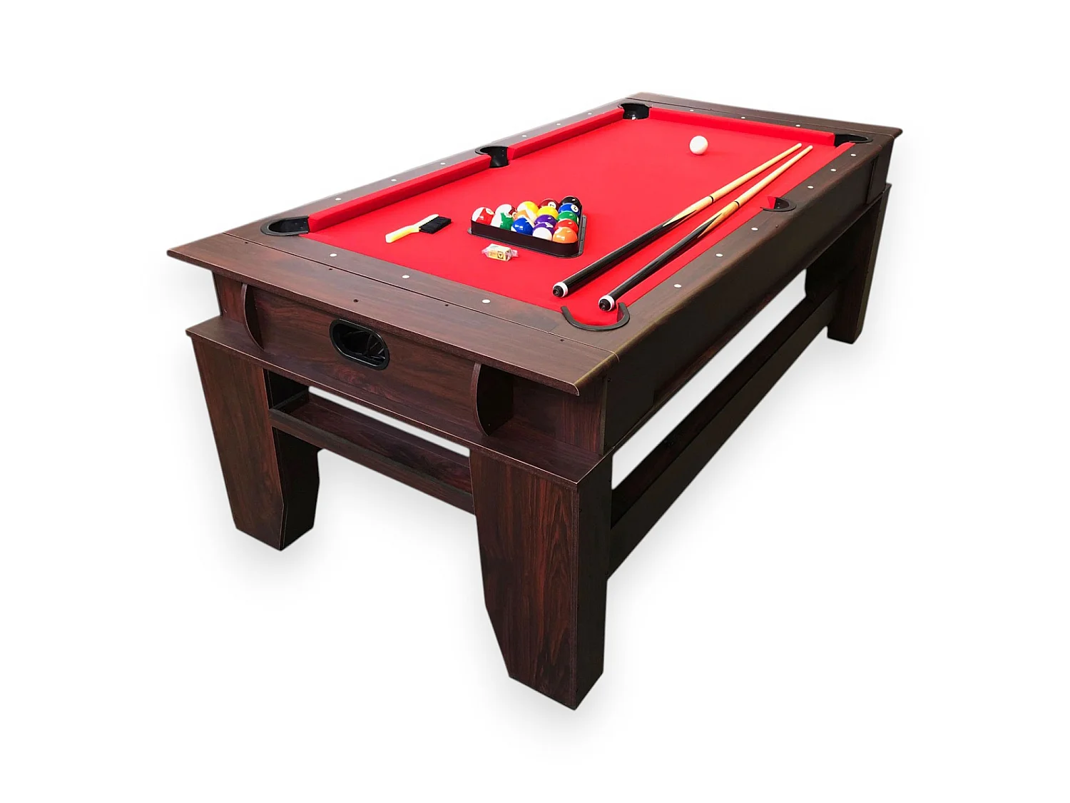 7FT 2-in-1 Multi Game Table – Pool & Air Hockey – Billardhockey