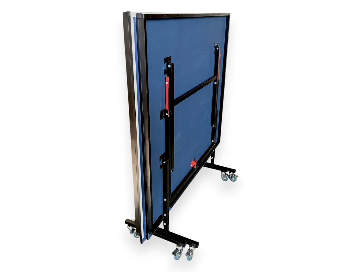 Full Size 9ft Indoor Table Tennis Table Blue Ping Pong – Roby