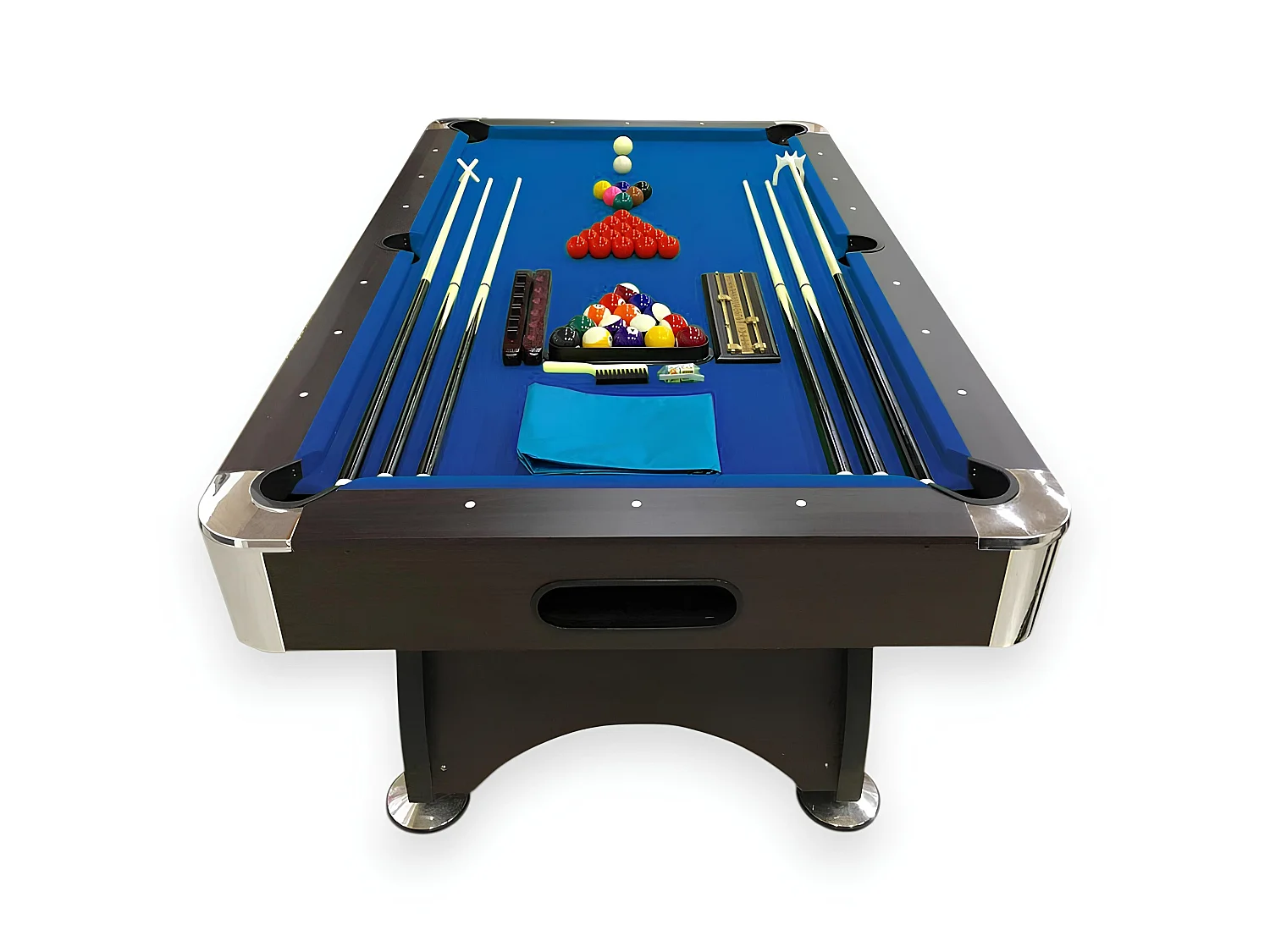 7FT Pool Table Professional Billiard Full Accessories – Blue Sea