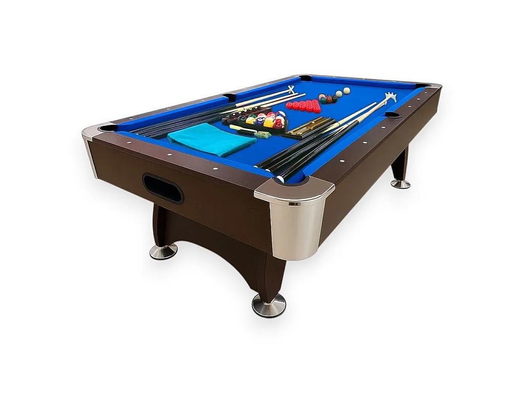 7FT Pool Table Professional Billiard Full Accessories – Blue Sea