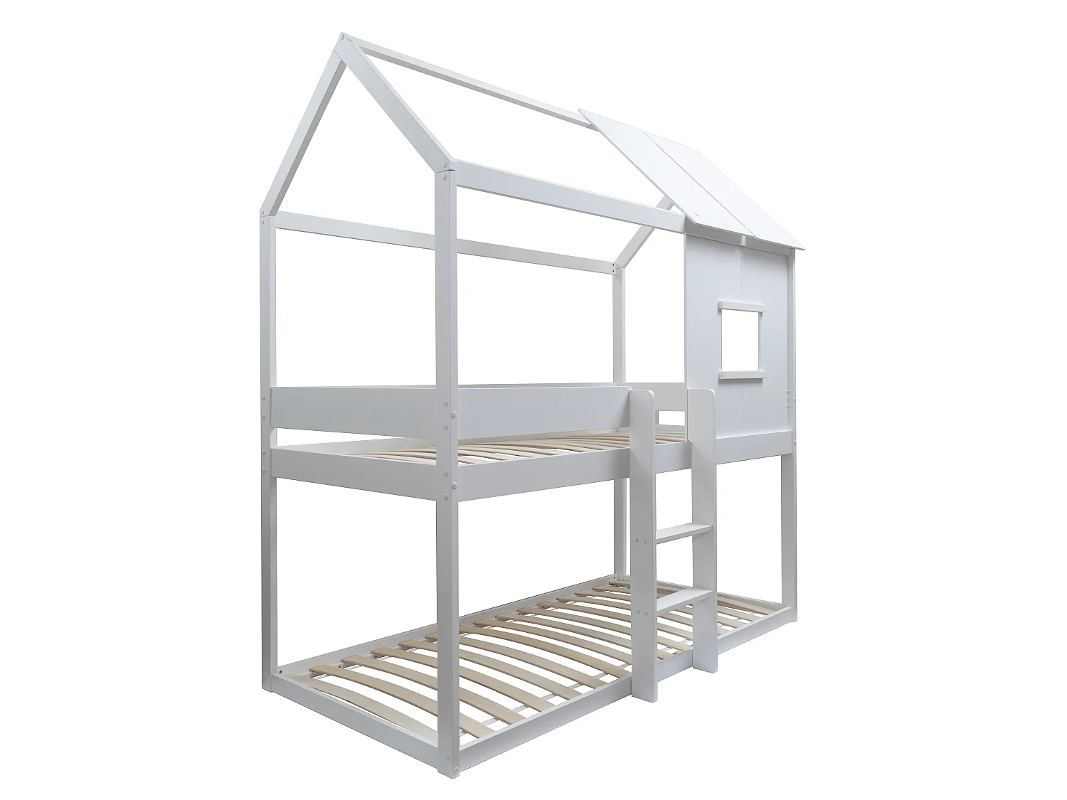 Noa & Nani Luka Treehouse Midsleeper Bed in White