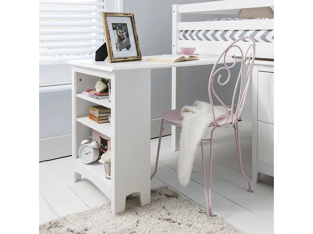 Noa & Nani Moro Sleepstation with Chest of Drawers, Cabinet & Desk in White