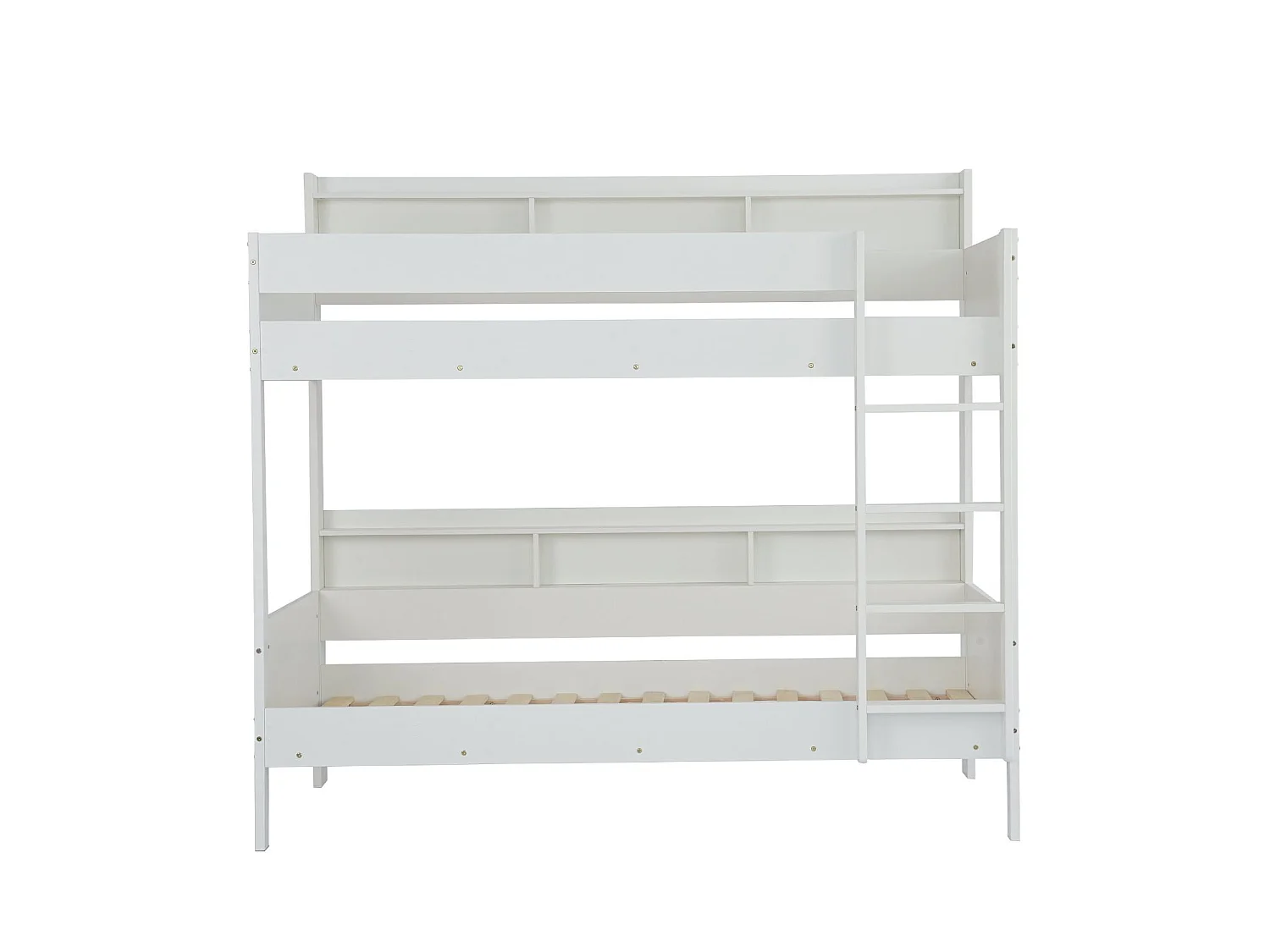 Noa & Nani Minna Space Saving Bunk Bed with Storage Units in White