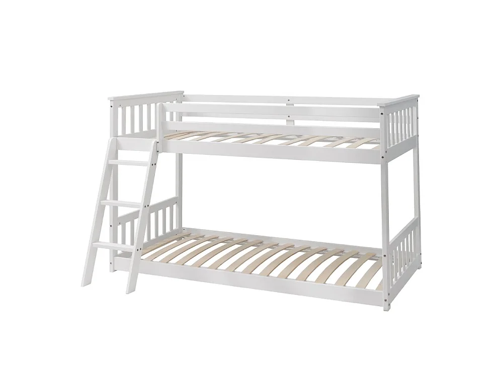 Noa & Nani Harri Bunk Bed Low Midsleeper in White