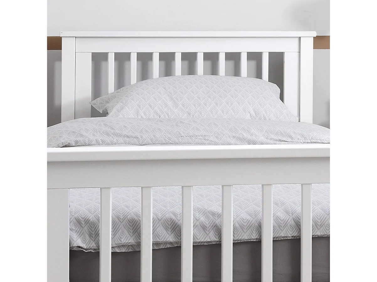 Hampshire Single Bed Frame in White