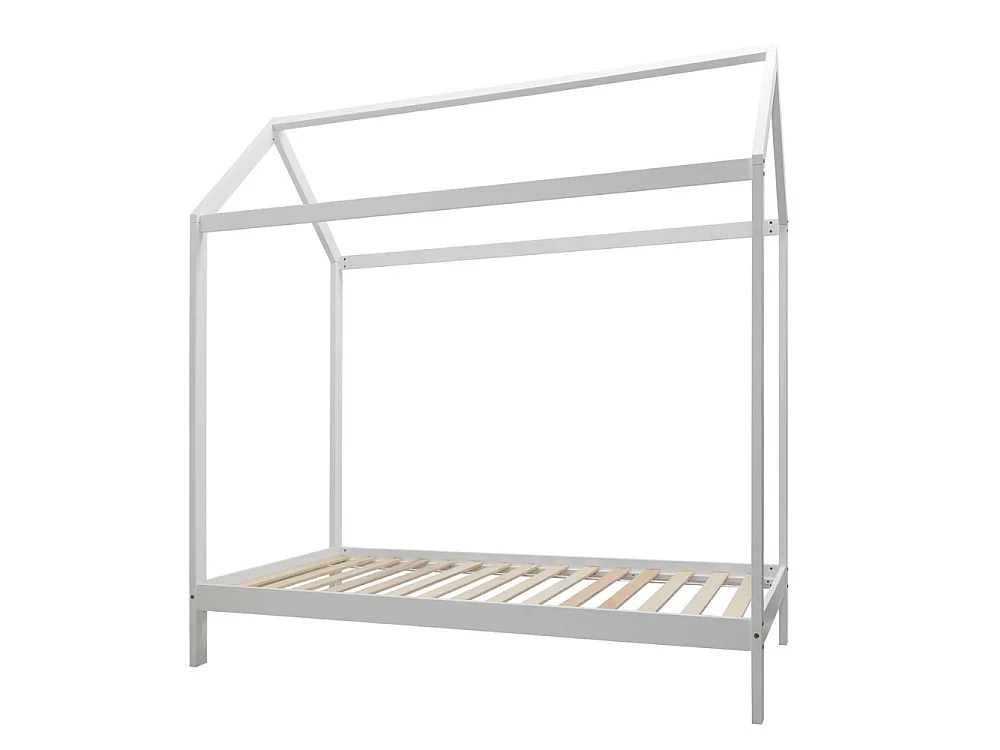 Noa & Nani Jansen Scandinavian Single Bed Frame in White