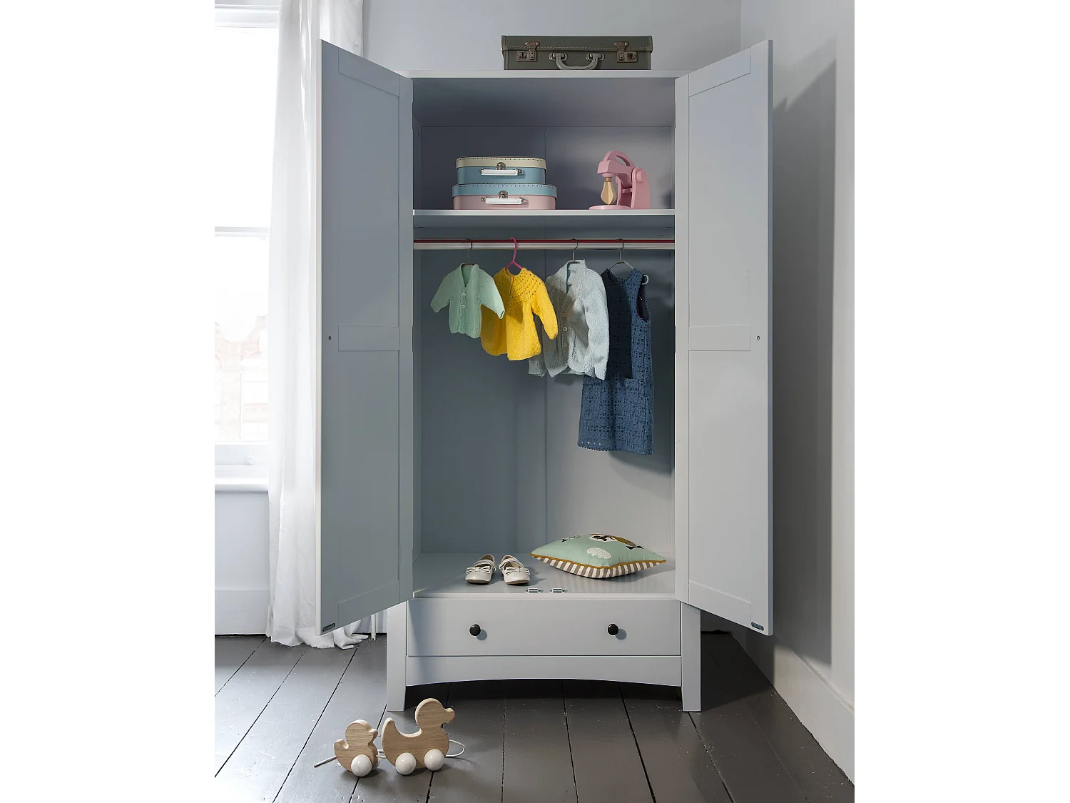 Noa & Nani Birte Wardrobe in Silk Grey