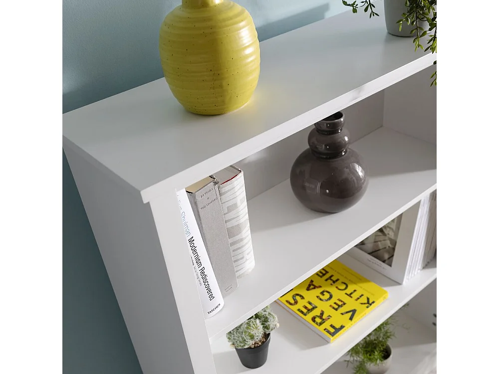 Noa & Nani Hemming 5 Tier Tall Bookcase in White