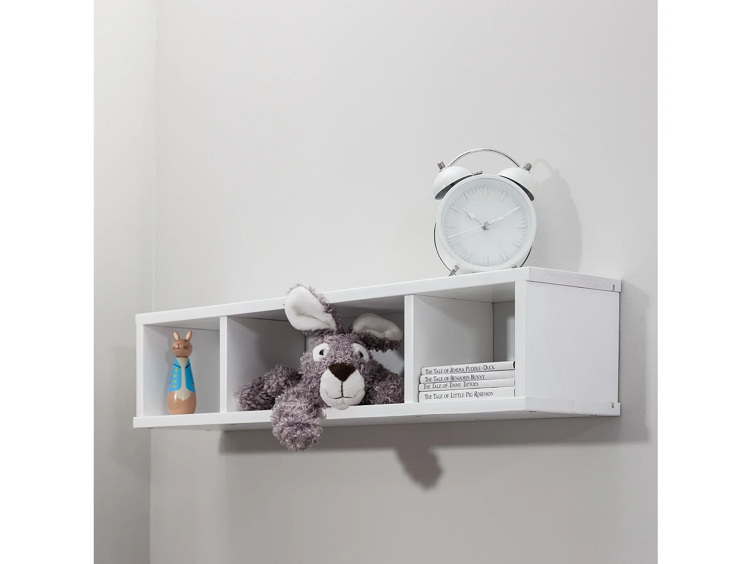 Noa & Nani Shelving Unit Wall Mounted Cube in White