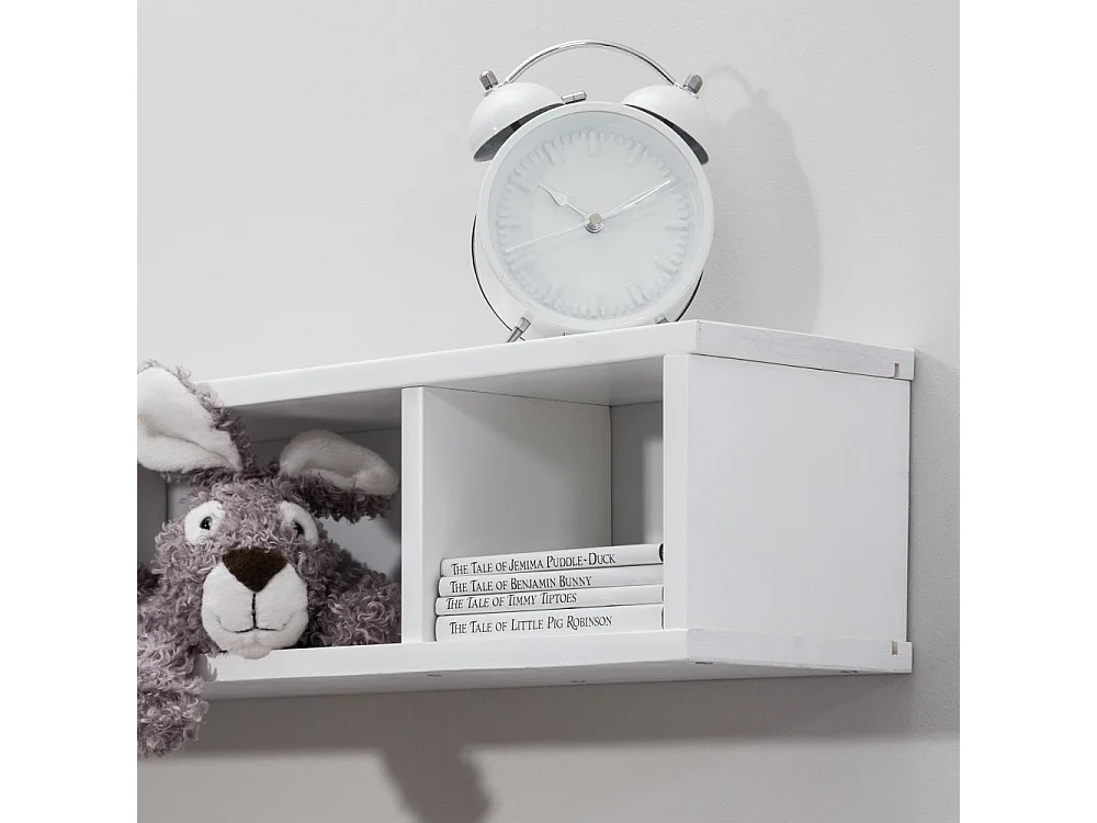 Noa & Nani Shelving Unit Wall Mounted Cube in White