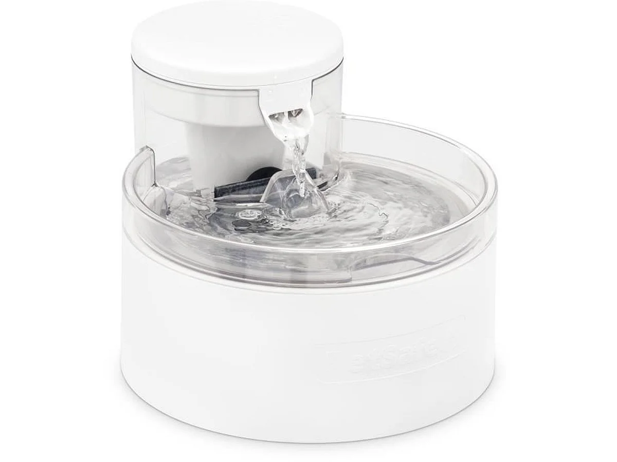 PETSAFE OUTLAST™ HydroSpin™ Ultra-Stille 1,8L Waterfontein voor Katten - Wit