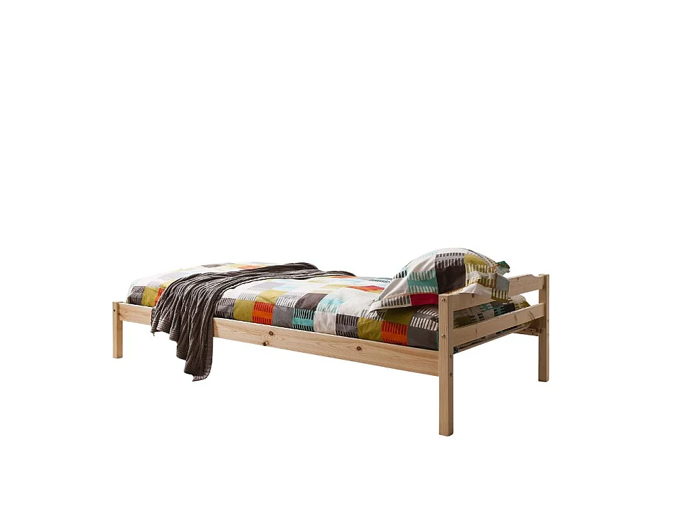 Noa & Nani Sussex Single Bed 3ft Bed Frame in Natural Pine