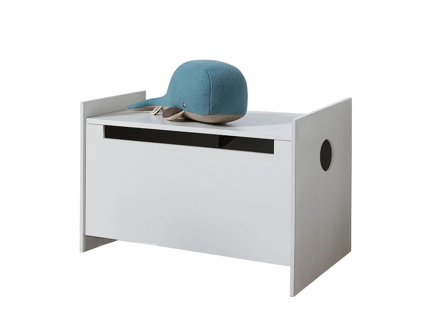 Noa & Nani Ida Toy Box Storage Organiser in White